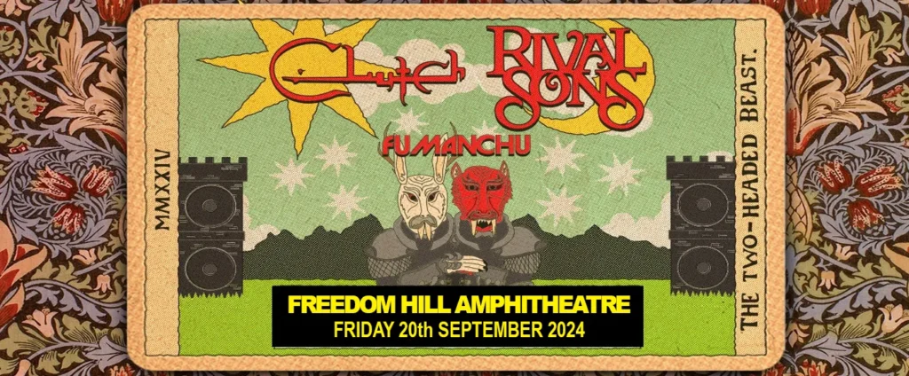 Clutch & Rival Sons at Michigan Lottery Amphitheatre at Freedom Hill