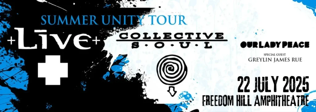 +LIVE+ & Collective Soul at Michigan Lottery Amphitheatre at Freedom Hill